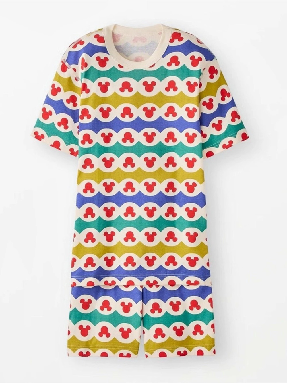 The Little Green Radish Printed Baby Matching Set Size 12M NWT